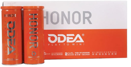 BEST SELLING!! ODEA-HONOR (ITF APPORVED) 3 balls/Can (24 Pack)